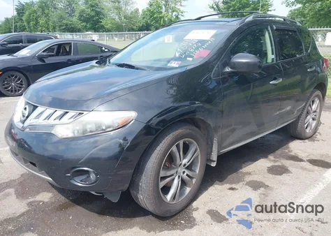 2010 Nissan Murano Le z USA, uszkodzony, nr VIN JN8AZ1MW6AW128728
